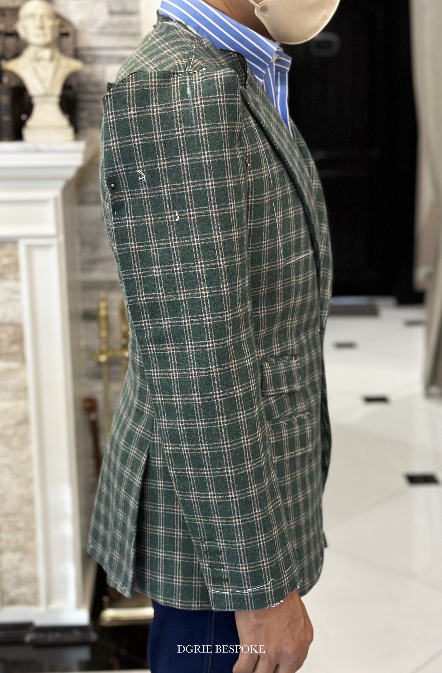 fitting italy flannel window green dgrie 2