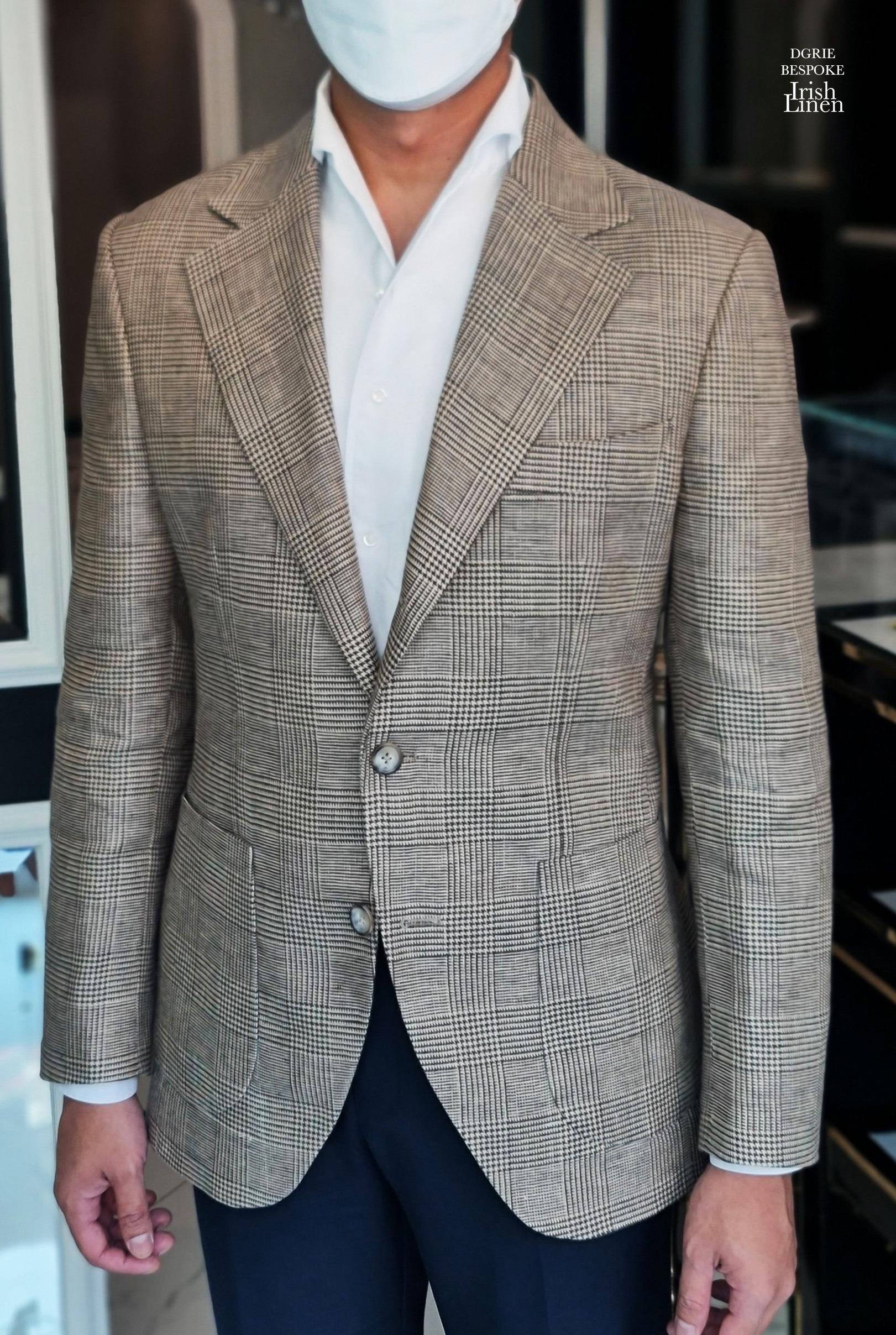 irish linen prince of wales dgrie