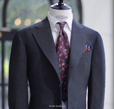 dark grey full canvas suit dgrie 1