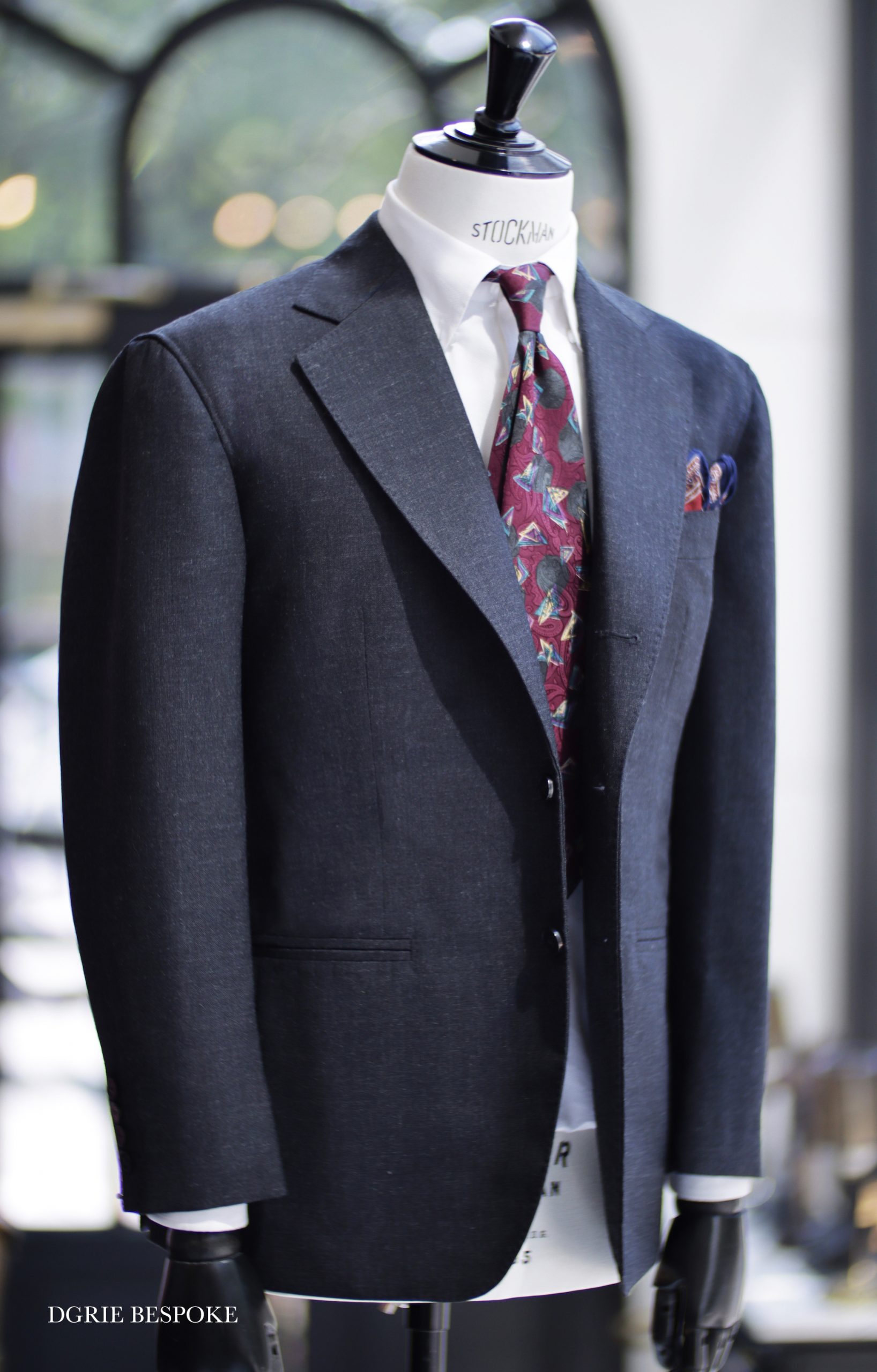 dark grey full canvas suit dgrie 2
