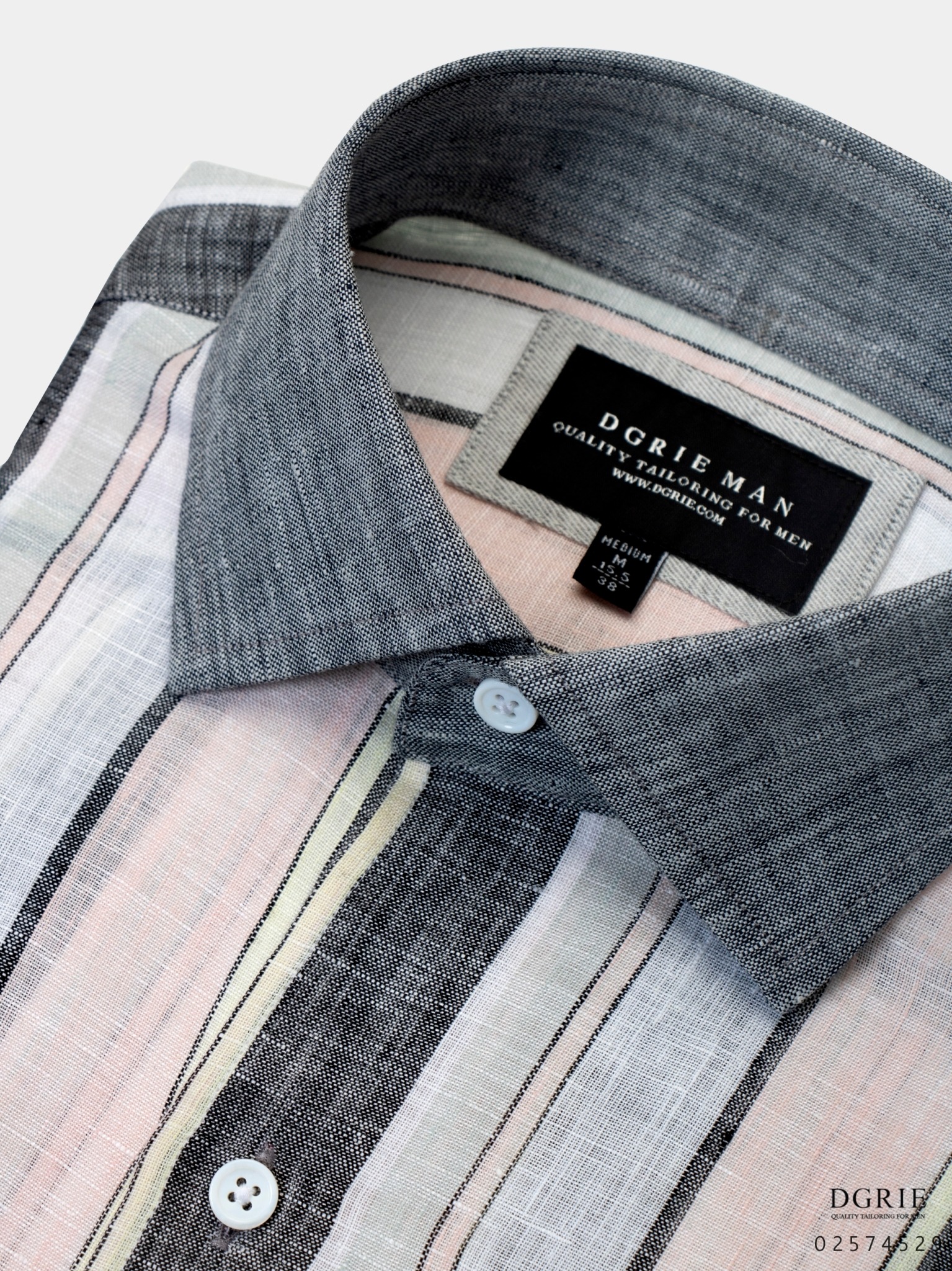 dgrie fc tone stripe black collar cuff shirt dgrie 3 dgrie fc tone stripe black collar cuff shirt dgrie 3