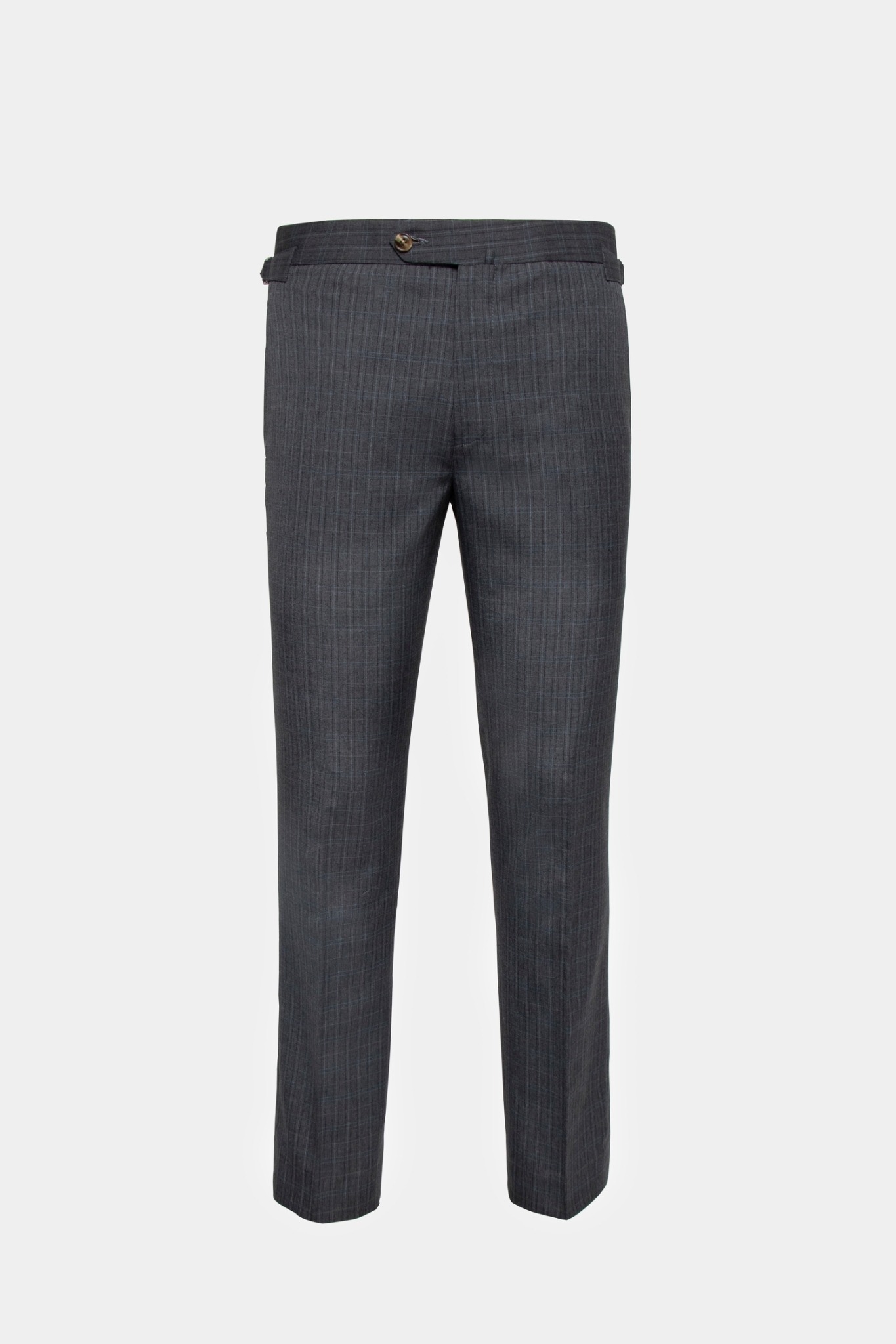 dgrie gray navy window check buckle wool dgrie 1