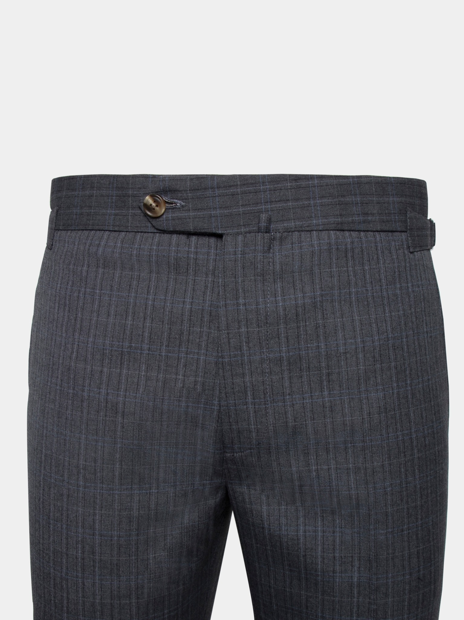 dgrie gray navy window check buckle wool dgrie