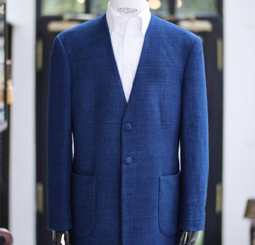 thai indigo dye hand woven jacket dgrie