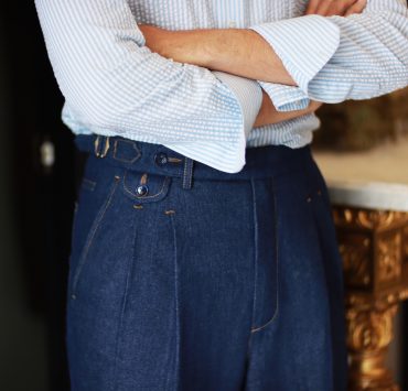 ตัดกางเกงยีนส์ เอวสูง CUSTOM CLASSIC DENIM PANTS 15 custom classic denim pants dgrie