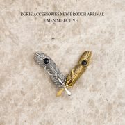 dgrie feather black diamond brooch dgrie 4