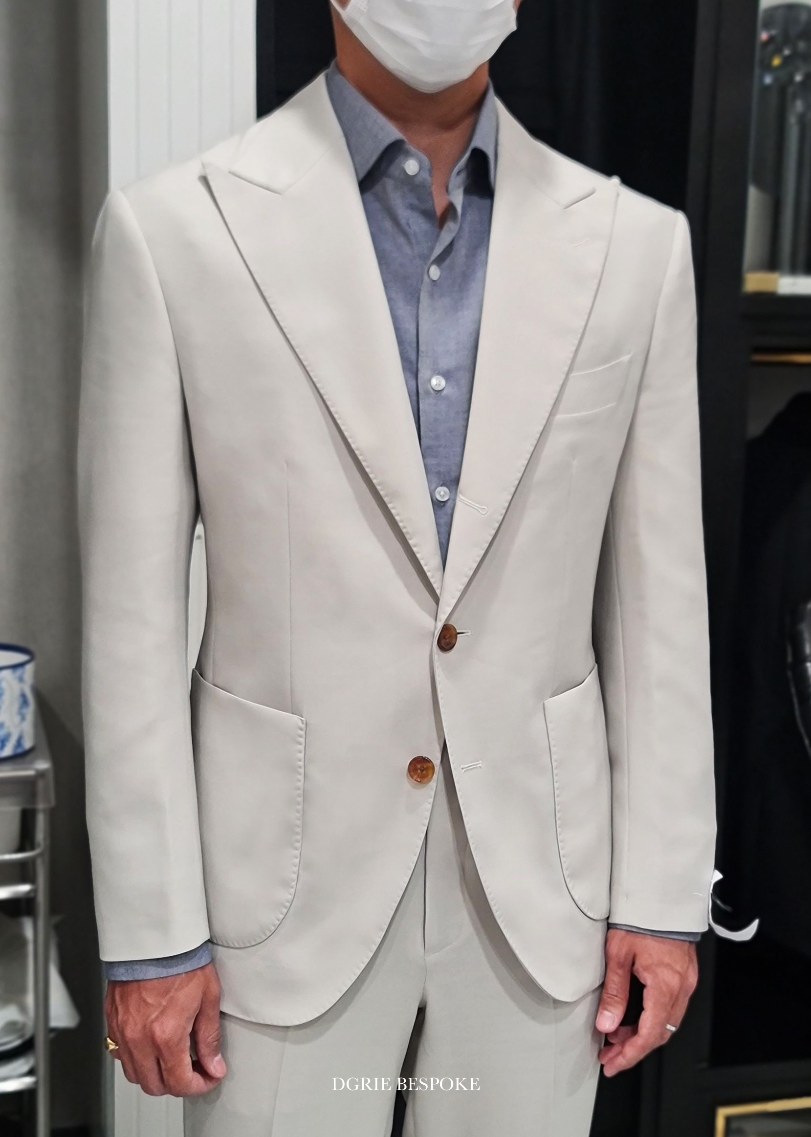 drgie light grey suits dgrie