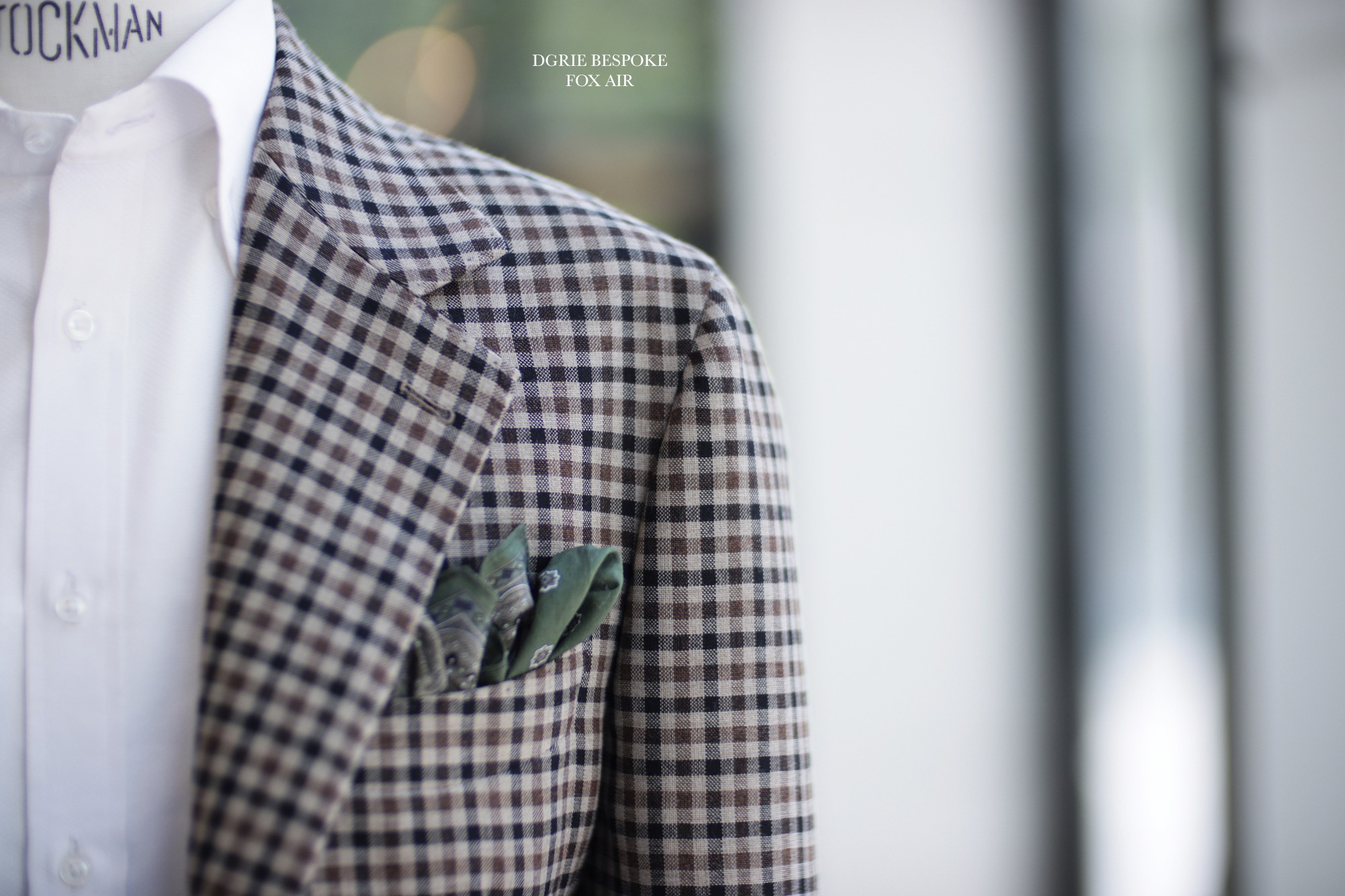 fox air bespoke gun club sport jacket dgrie