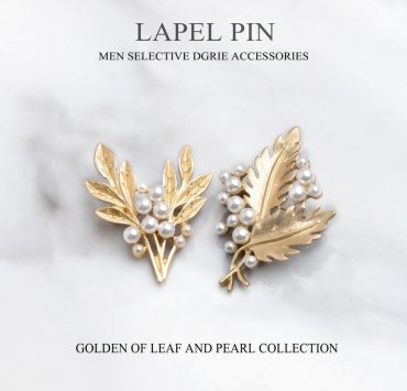 golden of leaf and pearl brooch dgrie 4