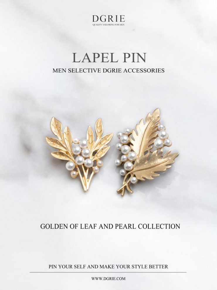 Golden of Leaf and Pearl Brooch 9 golden of leaf and pearl brooch dgrie 4