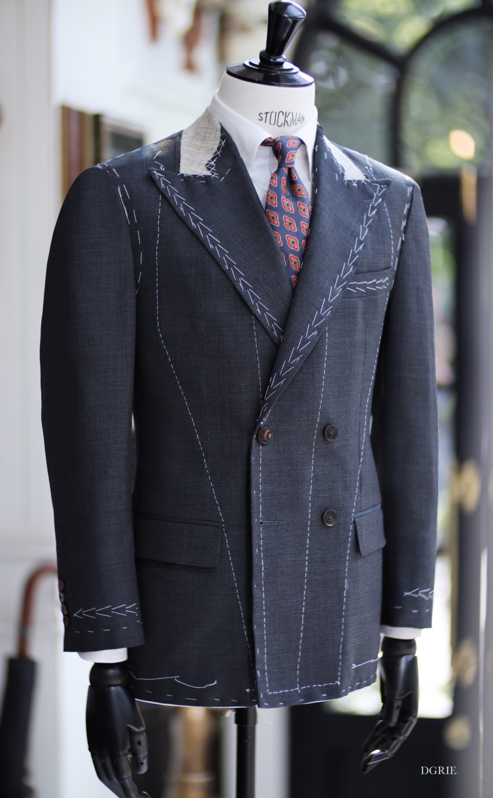 grey full canvas doublebreasted suits dgrie 3 grey full canvas doublebreasted suits dgrie 3