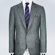 italy wool silk night green jacket dgrie 3