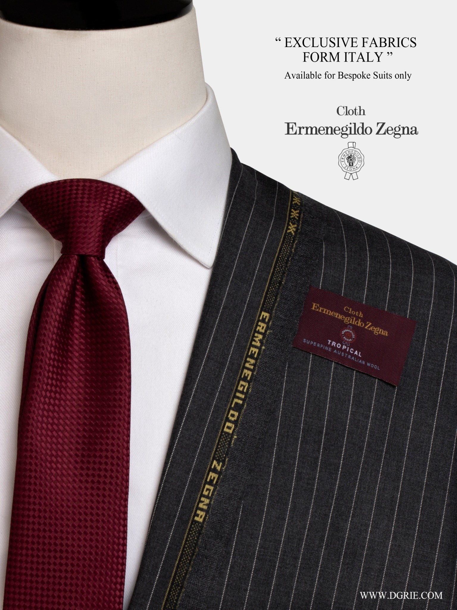 zegna ermenegildo zegna tropical superfine australian wool dgrie 1