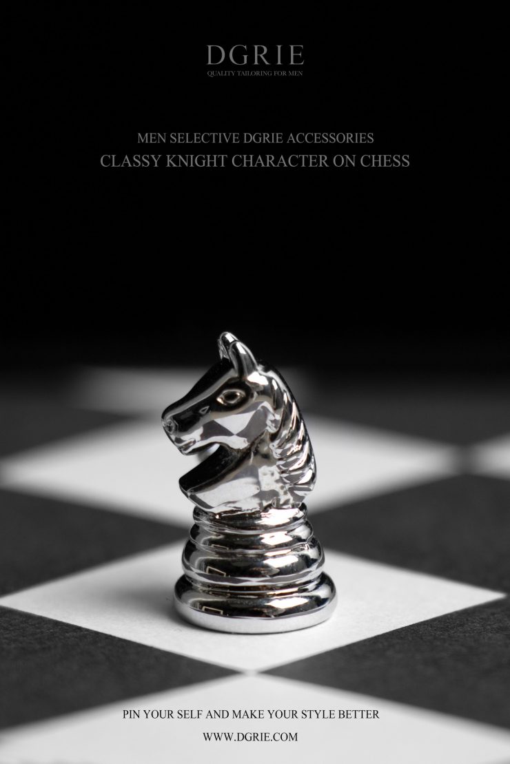 DGRIE - Vintage Horse chess brooch 3 dgrie 2