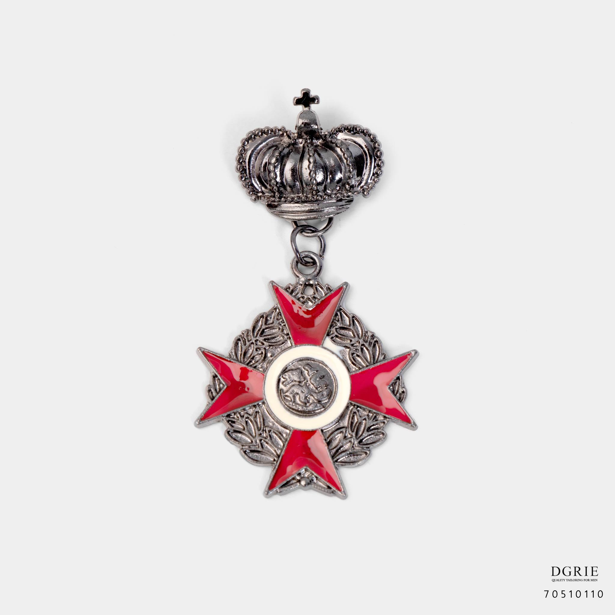 dgrie black set crown royalty brooch dgrie 1