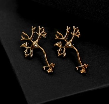 เข็มกลัดต้นไม้ทอง DGRIE - Gold Tree Branch Brooch 15 dgrie gold tree branch brooch dgrie 1