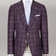 dgrie red wine wool linen silk jacket dgrie