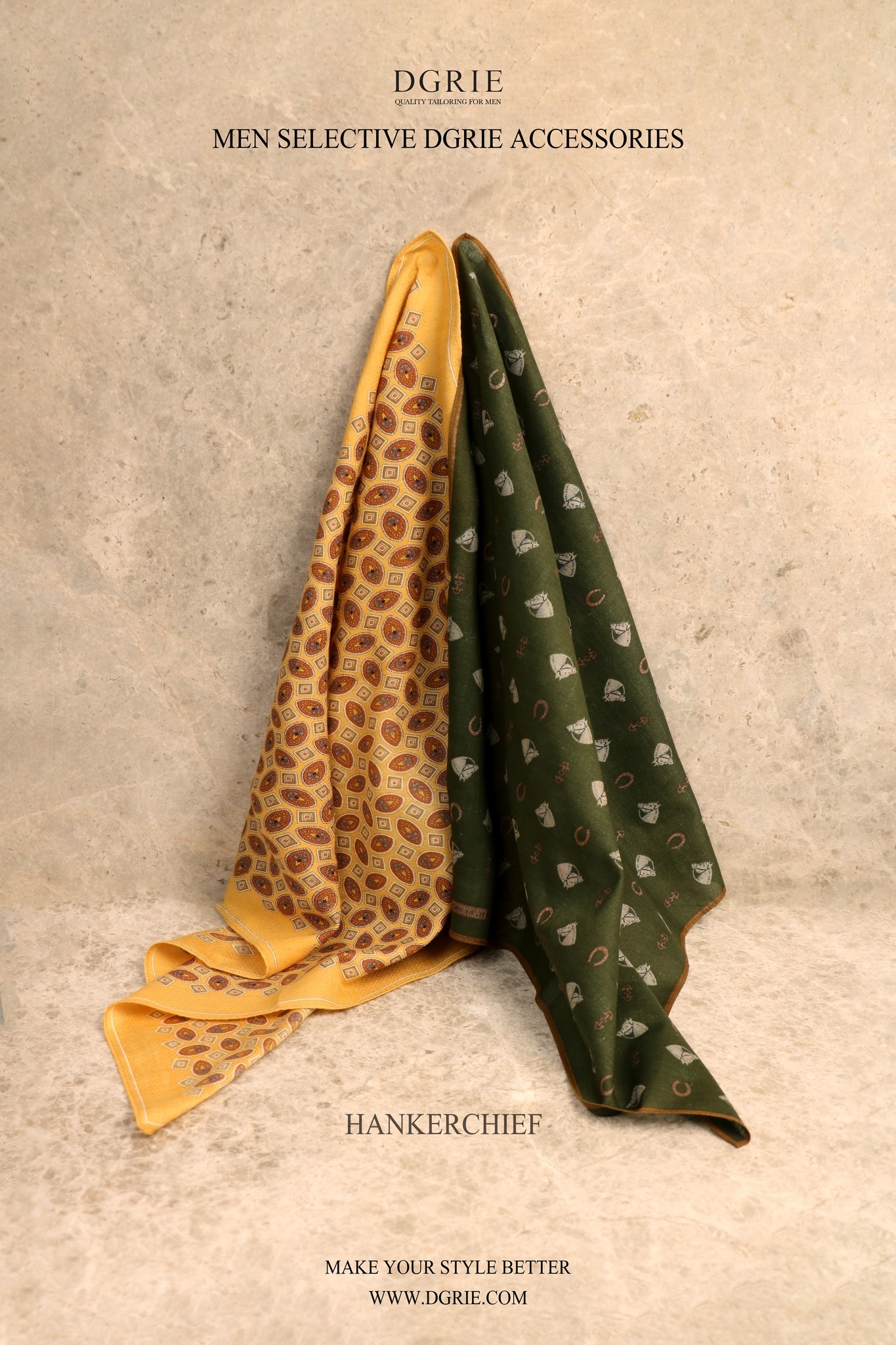 dgrie vintage hankerchief dgrie 1