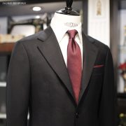 ตัดสูทสีดำสไตล์คลาสสิค DGRIE Classic Black Full Canvas Suits