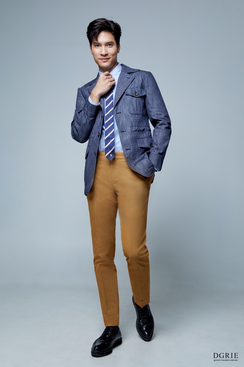 DGRIE Spotlight : ไมค์ ภัทรเดช Denim Safari Jacket