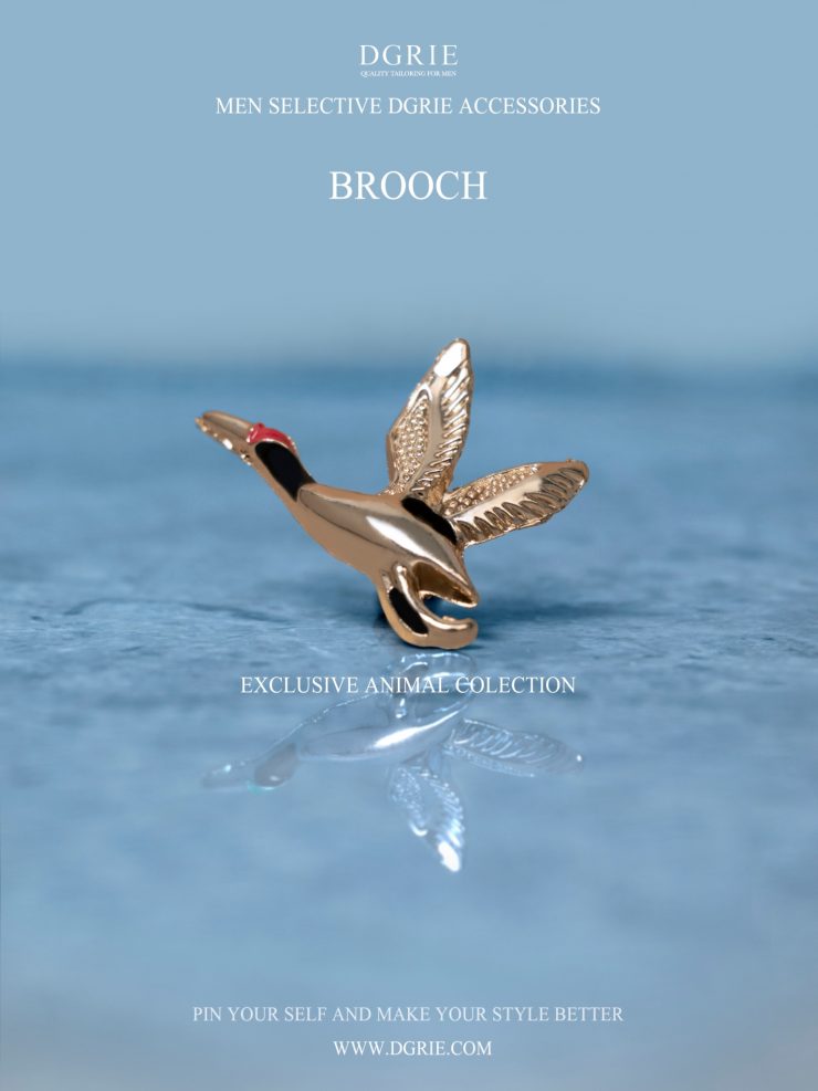 เข็มกลัดวินเทจ Vintage Gold Goose - Brooch 24 352743981 634820468681197 4795336935839119355 n