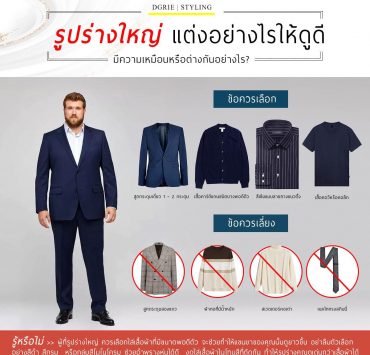 รูปร่างใหญ่ แต่งอย่างไรให้ดูดี : Big Size Style Guide 15 รูปร่างใหญ่ แต่งอย่างไรให้ดูดี : Big Size Style Guide