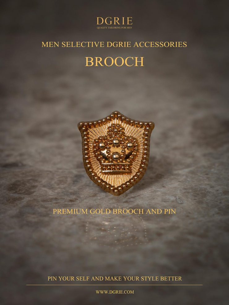 เข็มกลัดติดปกสูท รูปทรงมงกุฏทองคำ Golden Duke of Cornwall 13 เข็มกลัดติดปกสูท รูปทรงมงกุฏทองคำ Golden Duke of Cornwall