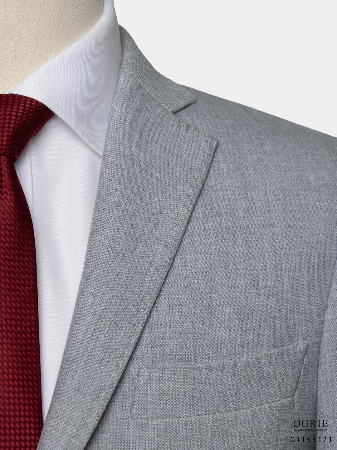 เสื้อสูทสีเทา ลำลอง แบบกึ่งทางการ Smart Fit Ultra Light Wool Jacket