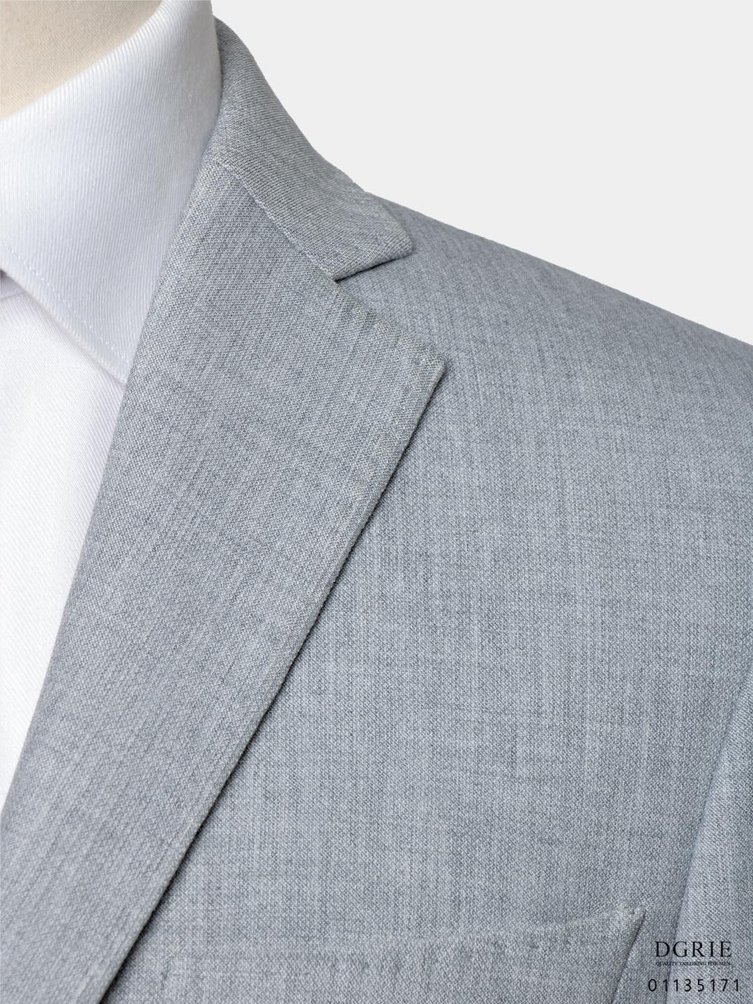 เสื้อสูทสีเทา ลำลอง แบบกึ่งทางการ Smart Fit Ultra Light Wool Jacket