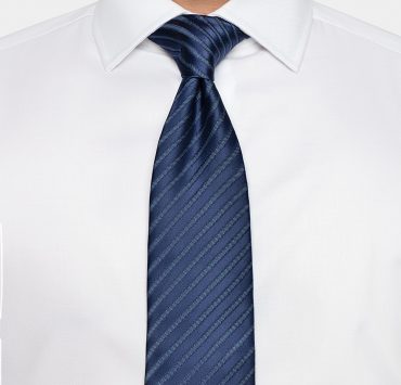 เสื้อเชิ้ตสีขาว ผ้าคอตตอล รุ่นพรีเมี่ยม Exclusive Cotton White Spread Collar Shirt