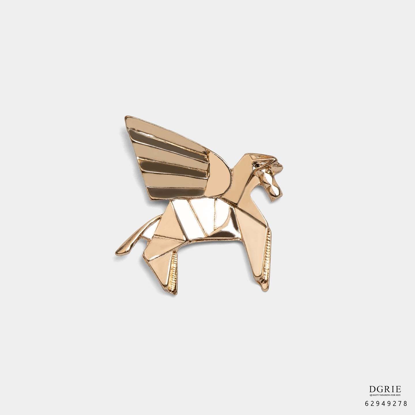 เข็มกลัดม้าเพกาซัส Gold & Silver Pegasus Brooch