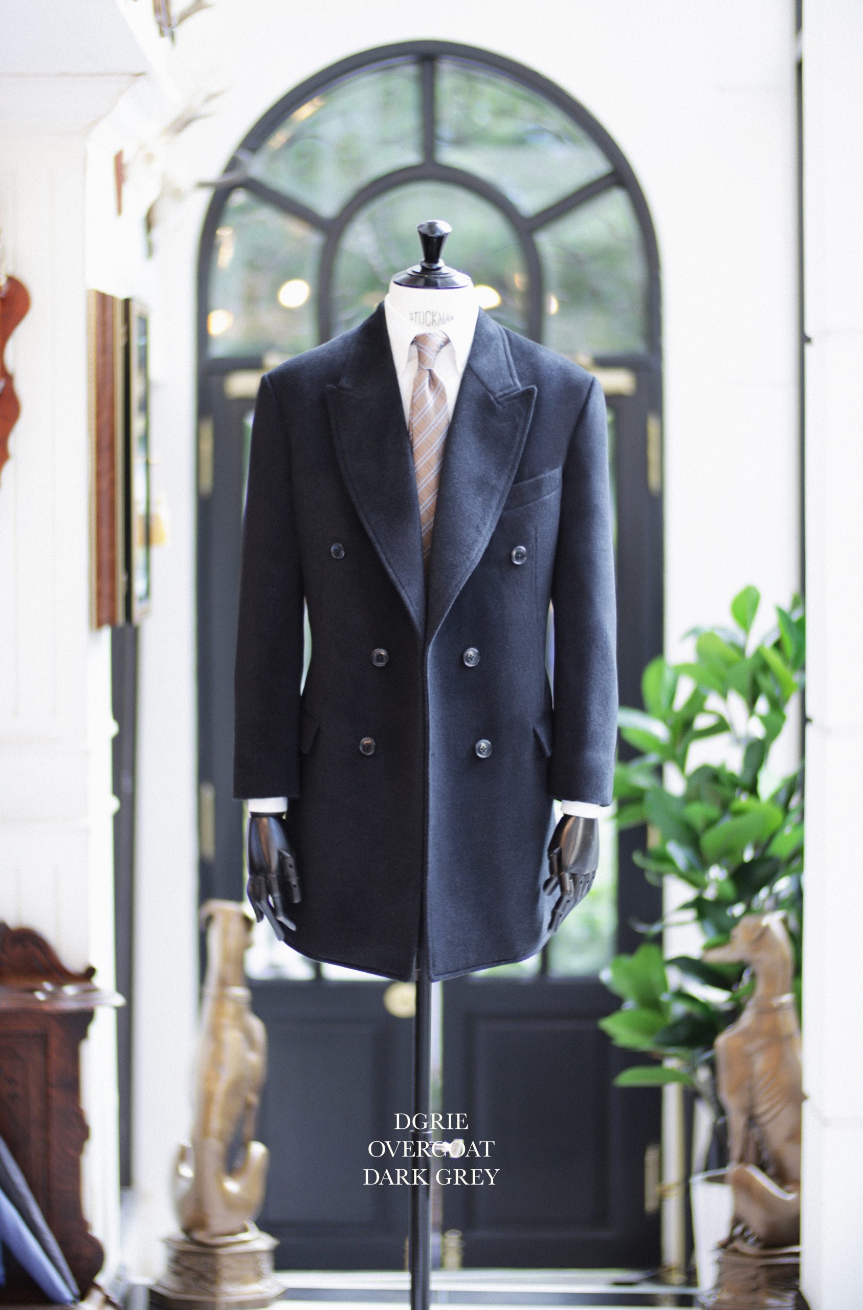 ตัดเสื้อโค้ท กันหนาว DGRIE Grey Original OverCoat