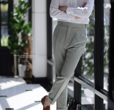 DGRIE PANTS 52 ตัดกางเกงวินเทจ Fade Pastel Green Classic Pants