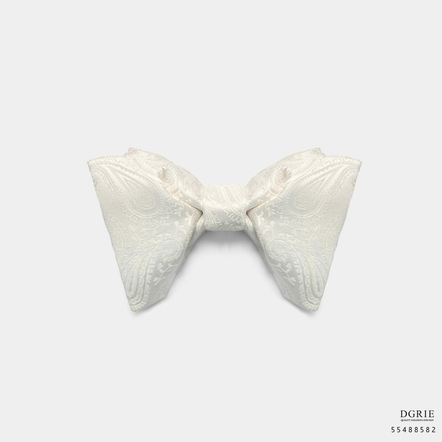 โบว์ไท Imported Luxury Moth Butterfly Silk Bowtie - DGRIE