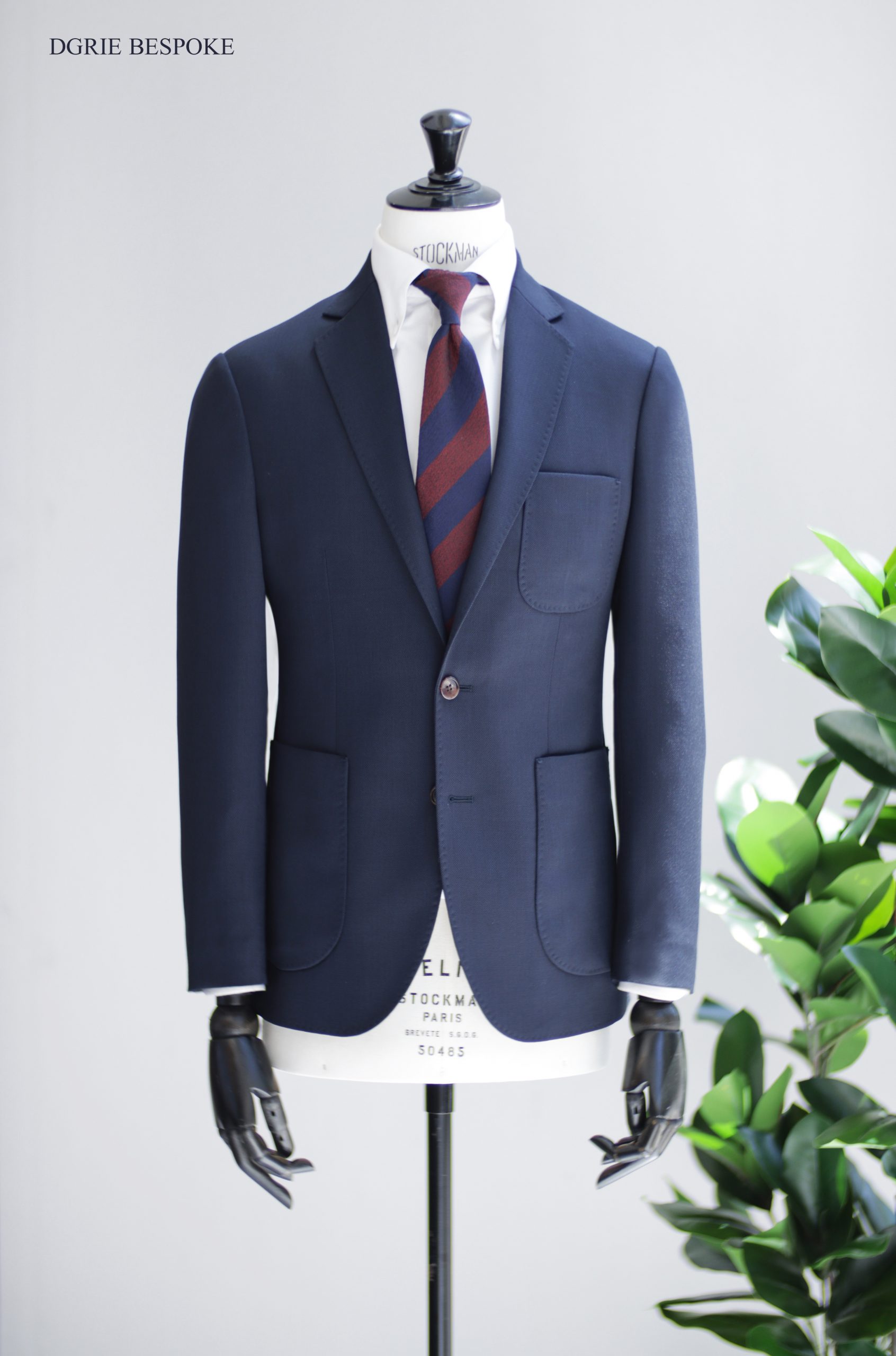 IMG_4259 copy ตัดสูทสีน้ำเงิน แบบลำลอง Navy birdseye Sport Jacket