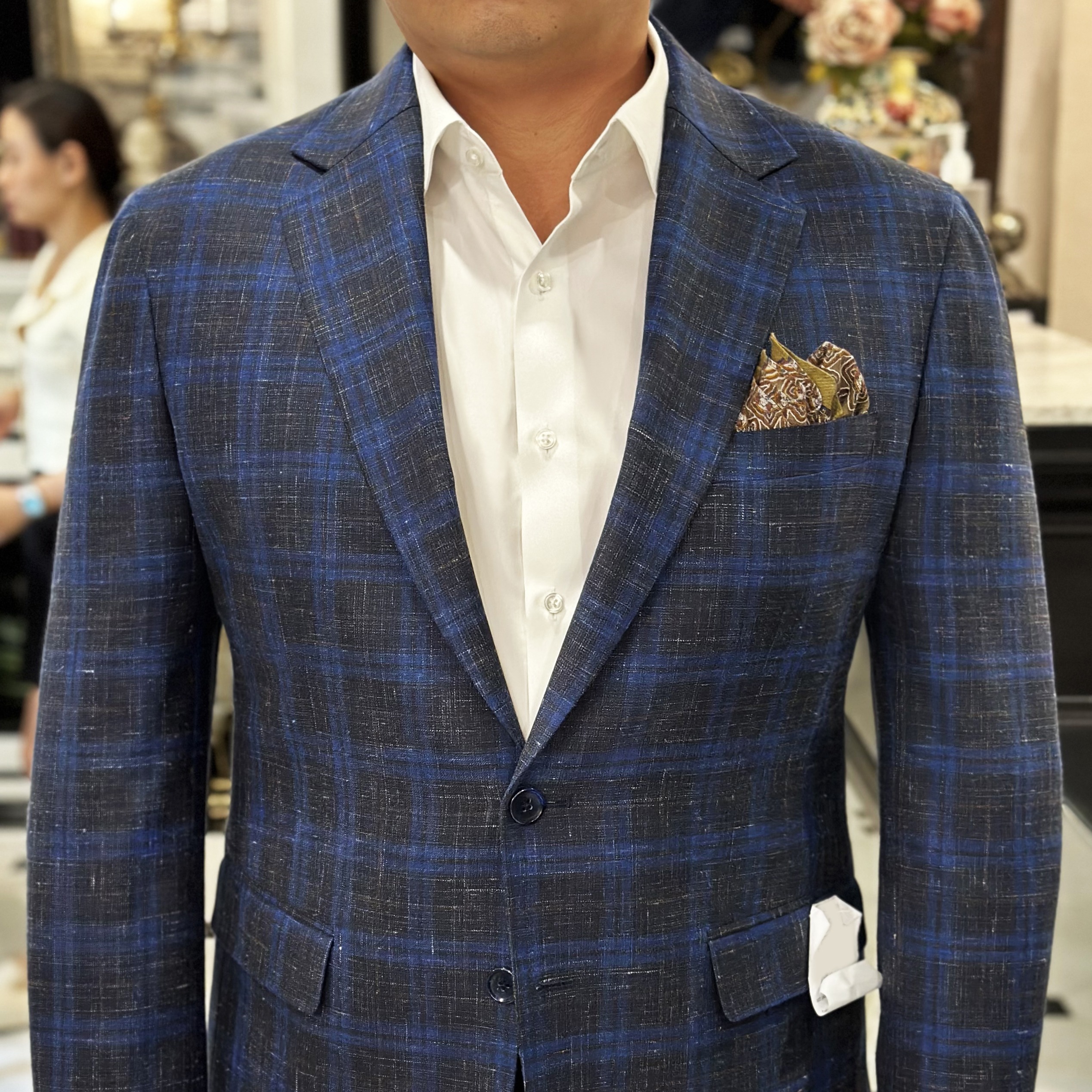 ร้านตัดสูท ลำลอง Wool Silk Linen Sport Jacket 1 ร้านตัดสูท ลำลอง Wool Silk Linen Sport Jacket