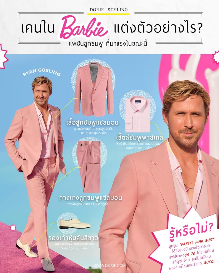 Barbie Style เคนใน Barbie แต่งตัวอย่างไร? 15 Barbie Style เคนใน Barbie แต่งตัวอย่างไร?