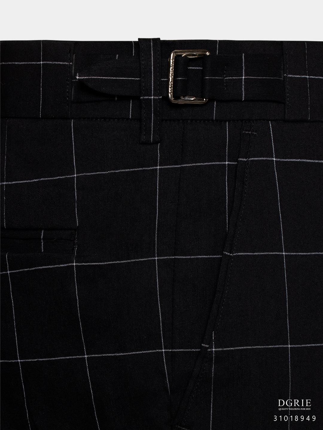378296763_691274069702503_2570439116534839545_n กางเกงสีดำ ตาราง Black Windowpane Wool Cotton
