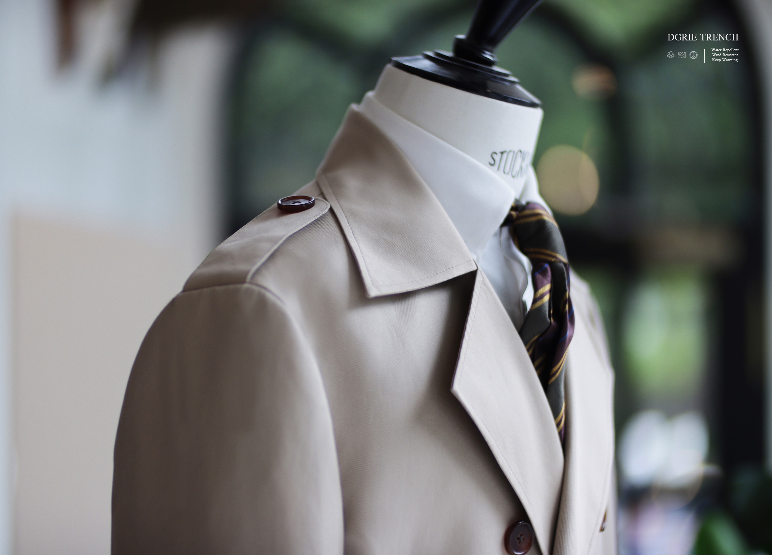 ตัดเทรนช์โค้ท Trench Coat กันน้ำ กันลม DGRIE Custom Exclusive Trench Coat