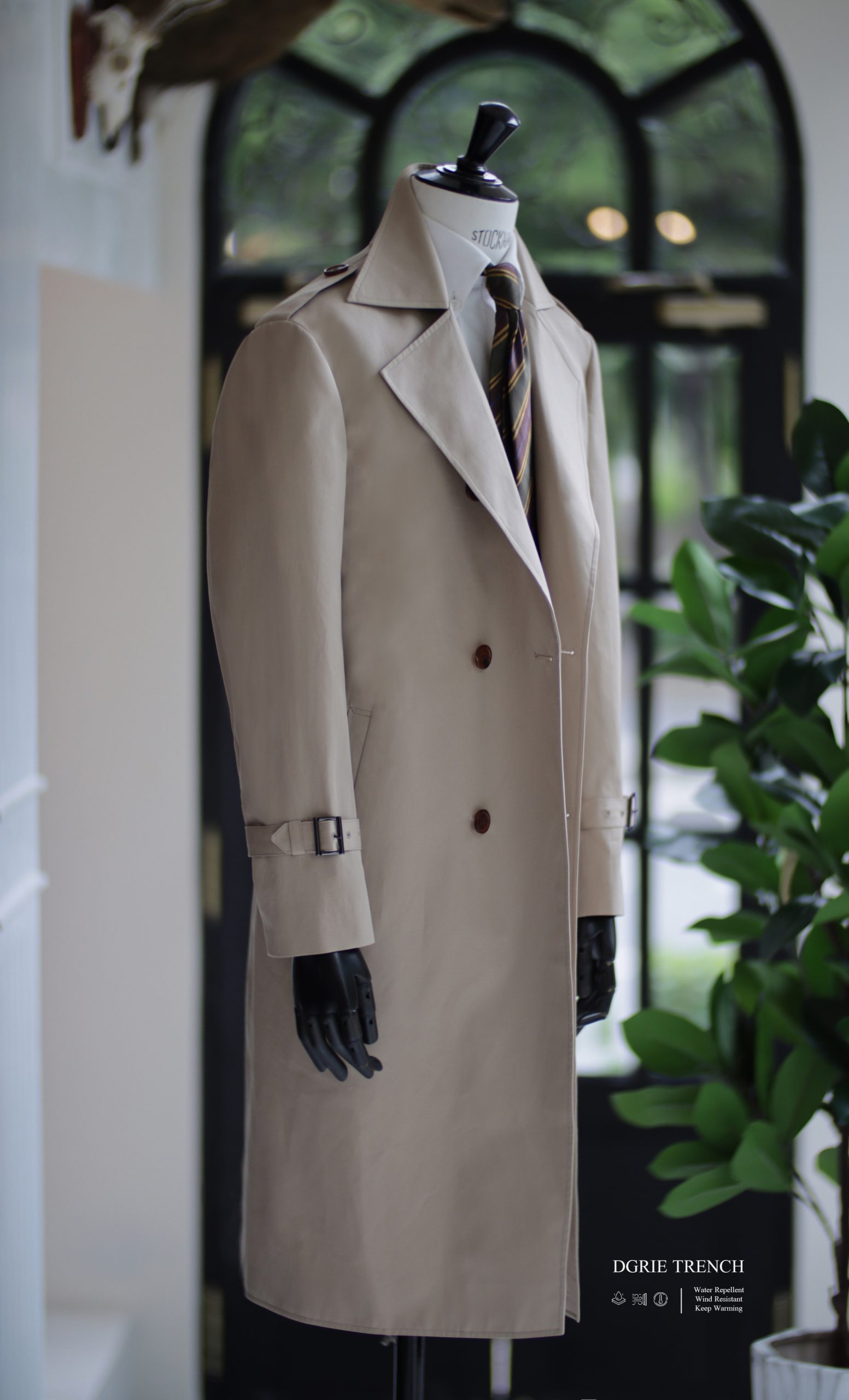 ตัดเทรนช์โค้ท Trench Coat กันน้ำ กันลม DGRIE Custom Exclusive Trench Coat