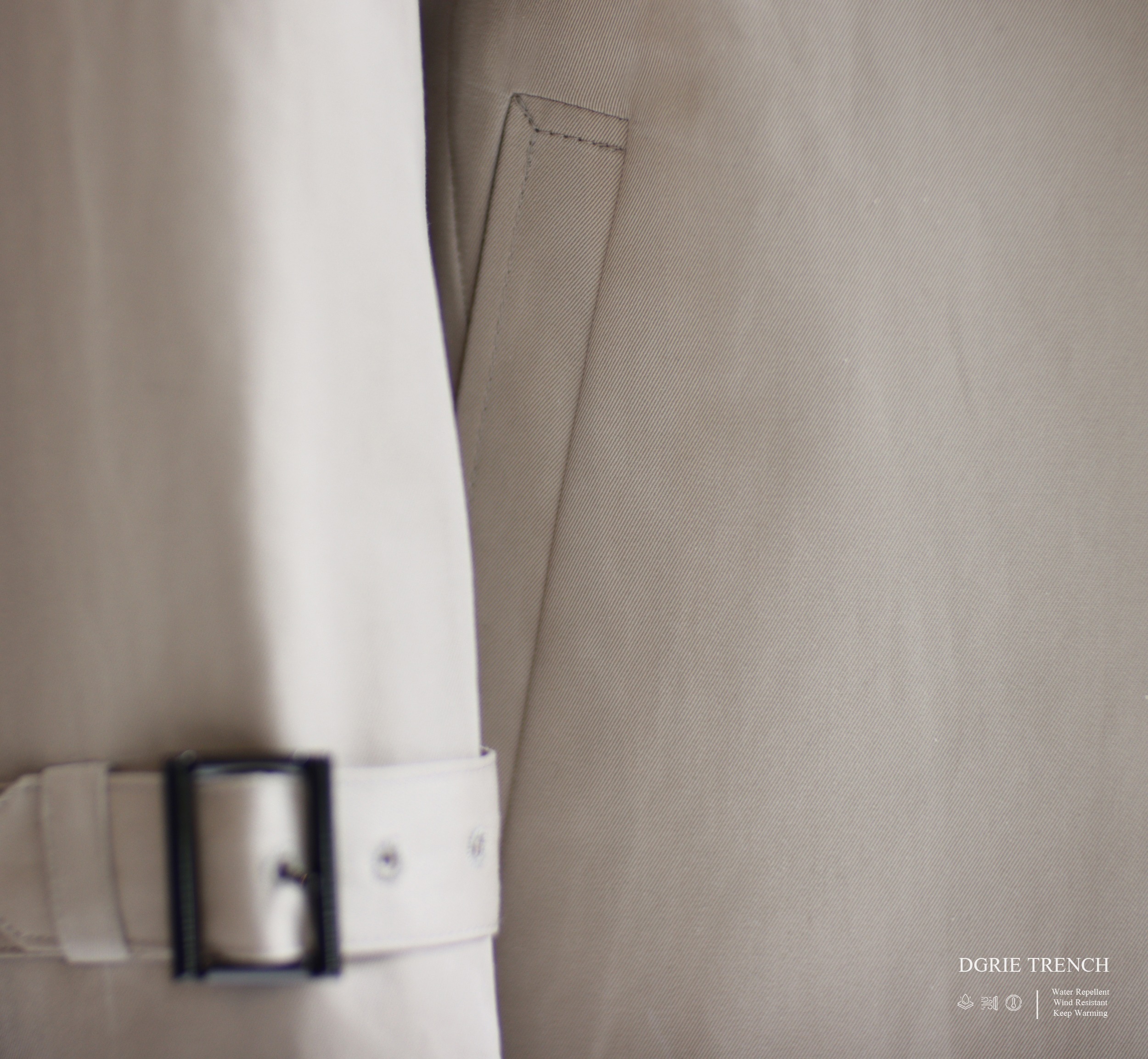 ตัดเทรนช์โค้ท Trench Coat กันน้ำ กันลม DGRIE Custom Exclusive Trench Coat