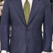 ตัดสูทวินเทจ สีน้ำเงินในสไตล์คลาสสิค DGRIE Navy Classic Notch Lapel 7 ตัดสูทวินเทจ สีน้ำเงินในสไตล์คลาสสิค DGRIE Navy Classic Notch Lapel