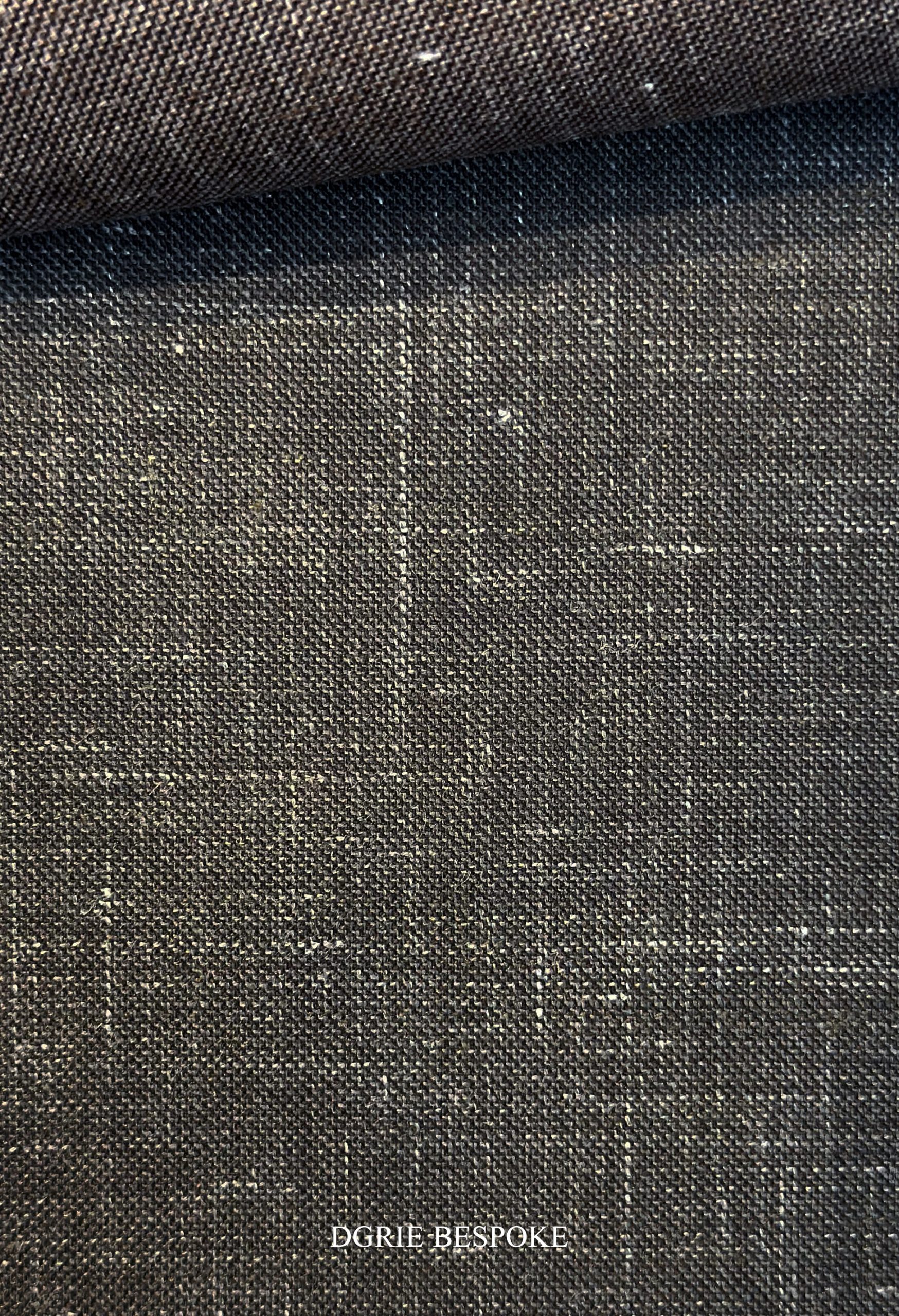 ตัดสูท Fitting 2nd Dark Olive Green Wool Silk Linen Suit