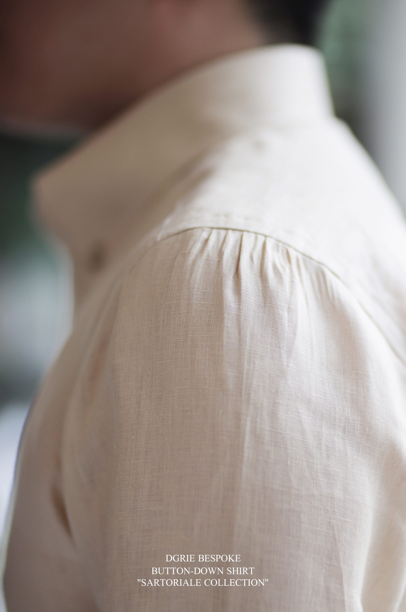 ตัดเชิ้ตลินินวินเทจ DGRIE BUTTON-DOWN SHIRT "SARTORIALE COLLECTION"