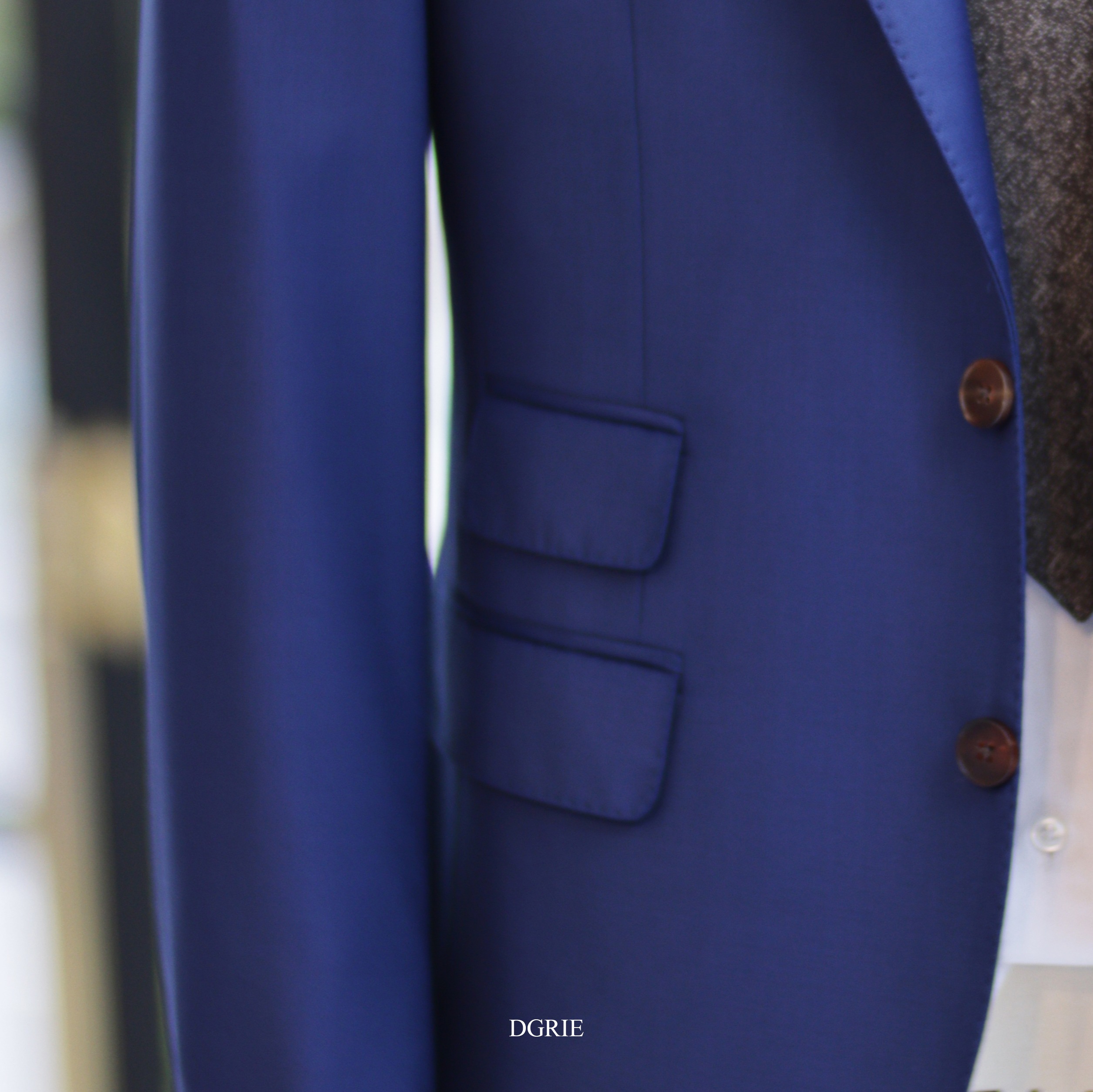 ร้านตัดสูท DGRIE ผ้า Zegna Trofeo Navy Blue Suits