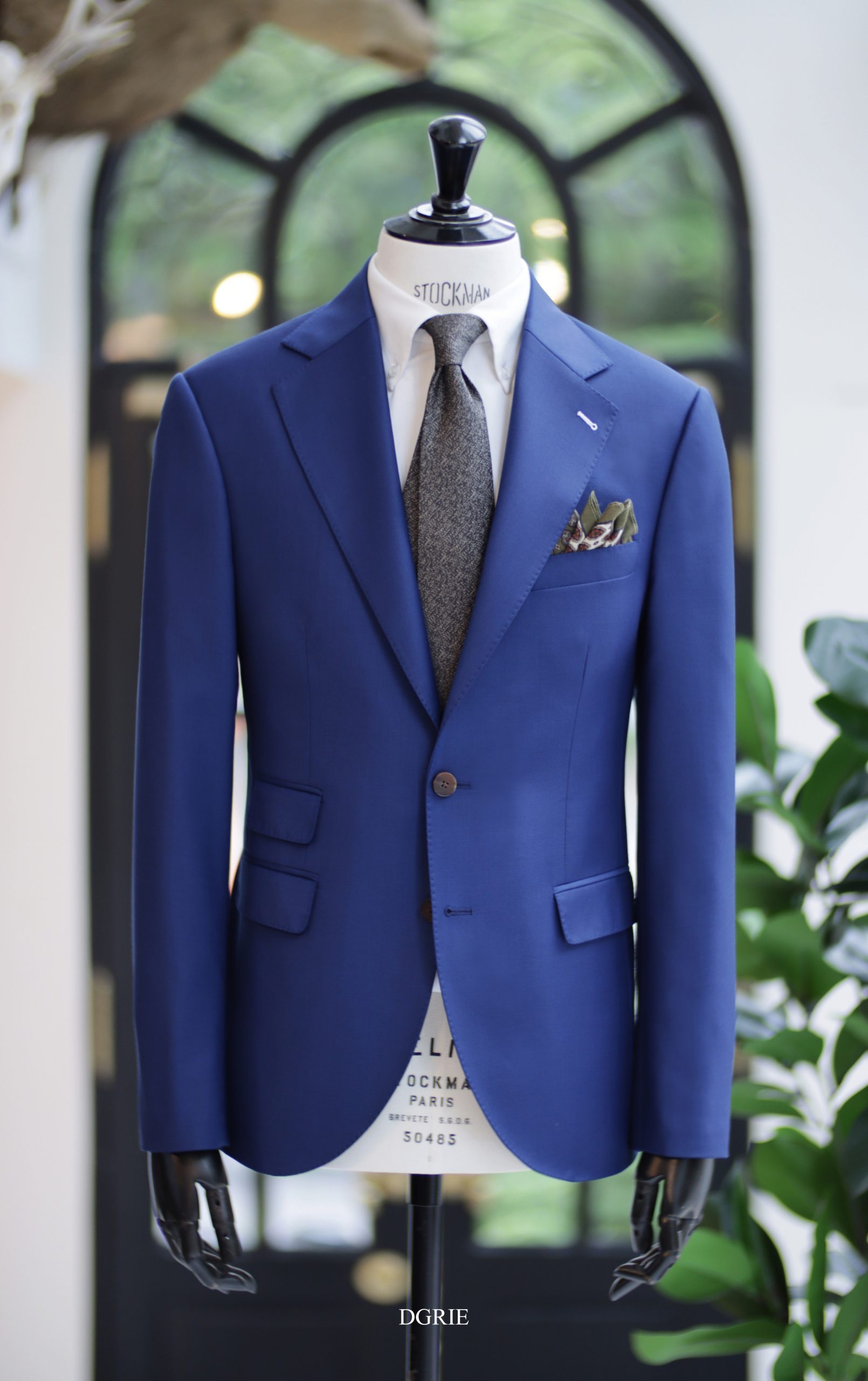 ร้านตัดสูท DGRIE ผ้า Zegna Trofeo Navy Blue Suits