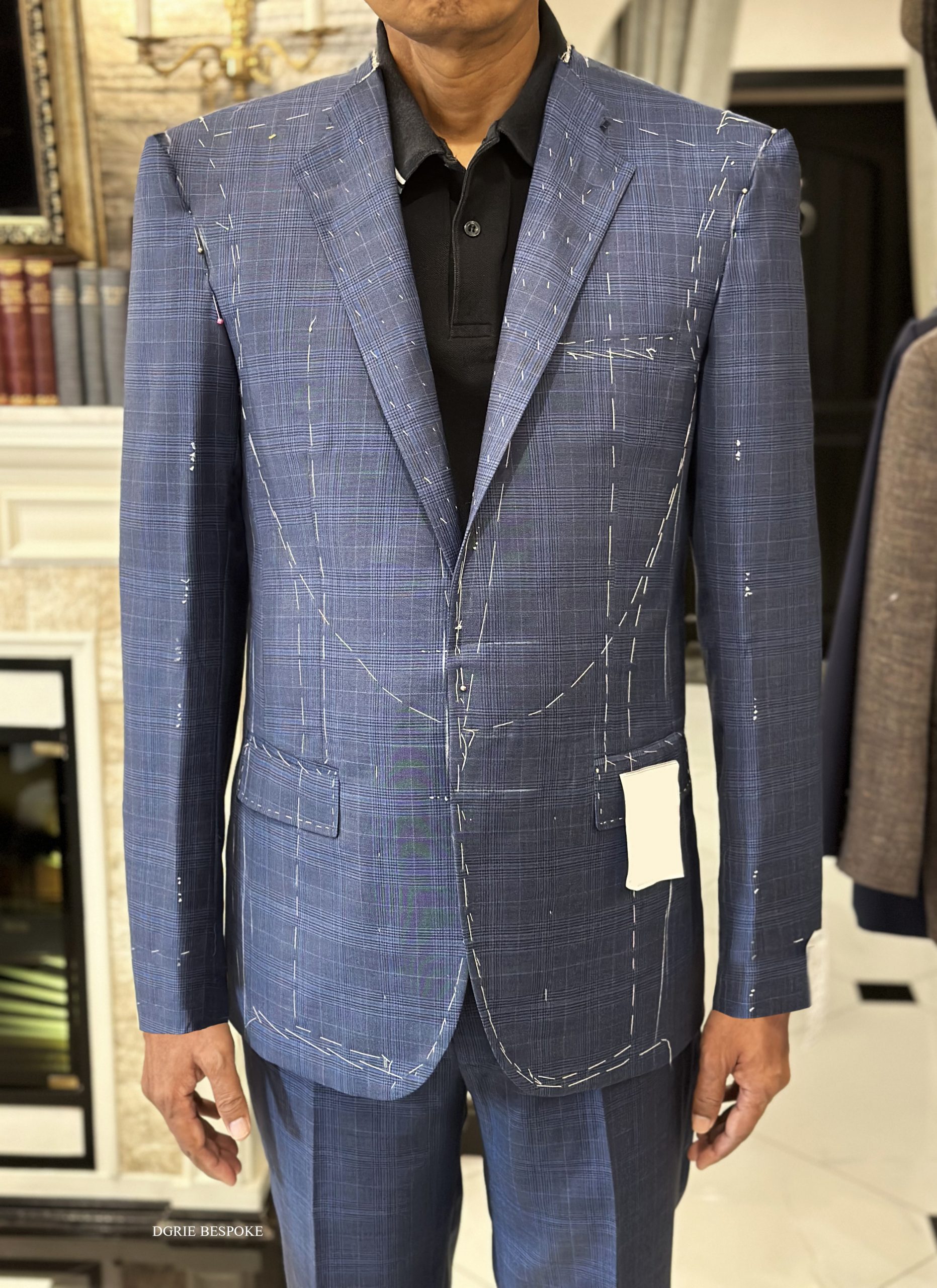 ตัดสูท ผ้า Zegna Trofeo Suits Lapel Canvas