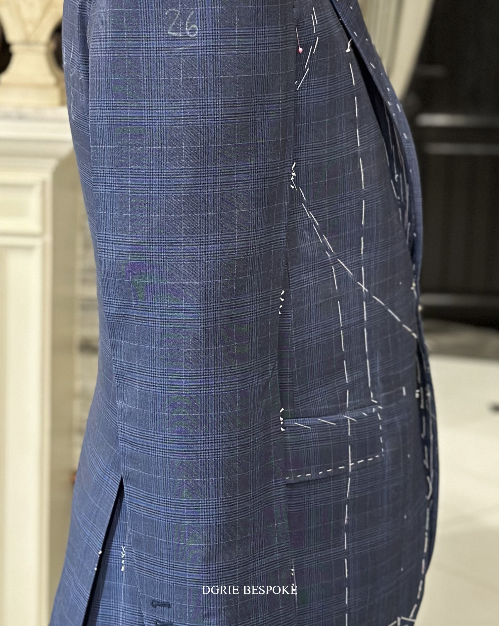 ตัดสูท ผ้า Zegna Trofeo Suits Lapel Canvas