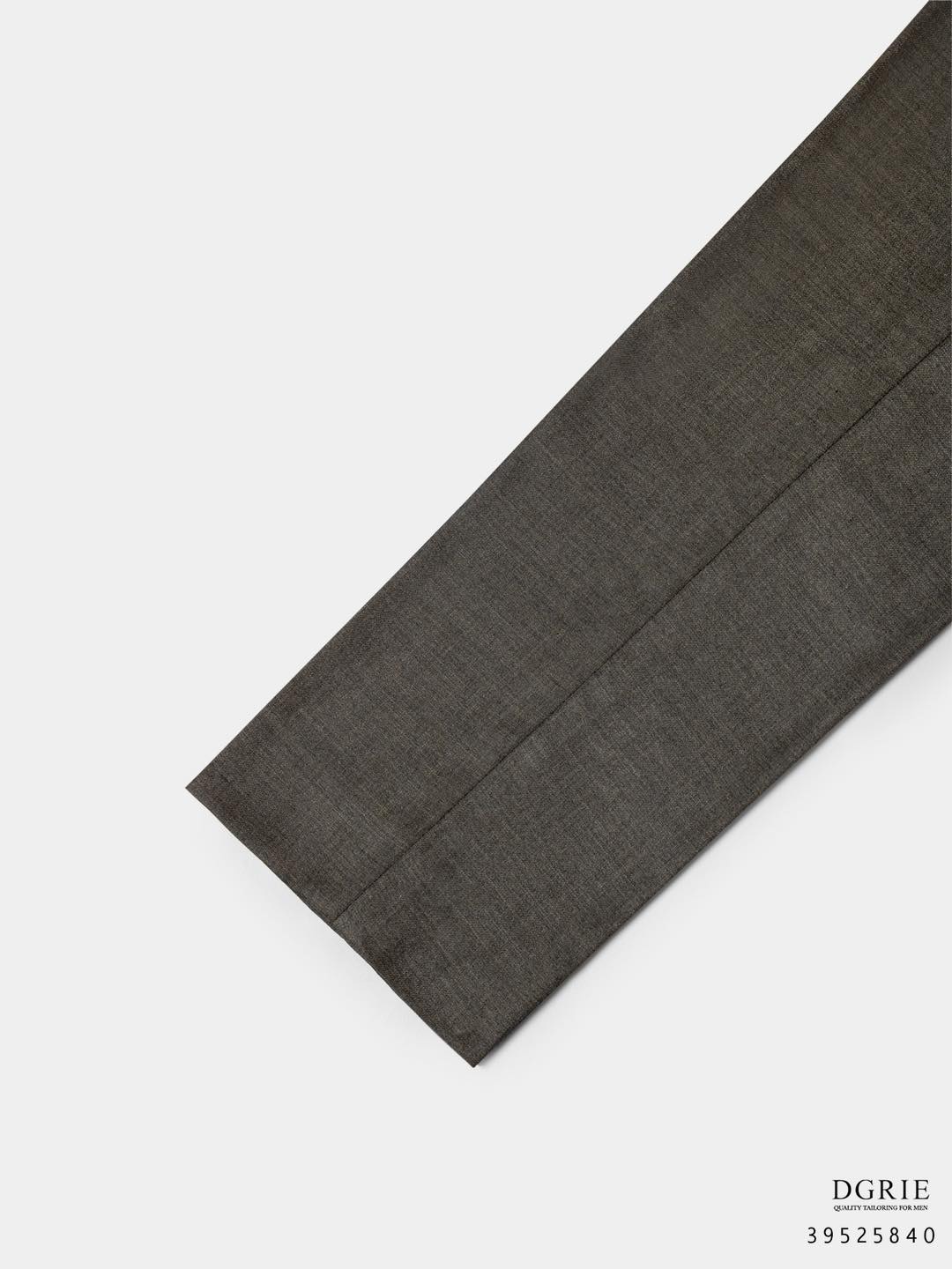 กางเกงสีน้ำตาล Shadow Gray Coin Pocket W/G Wool Pants