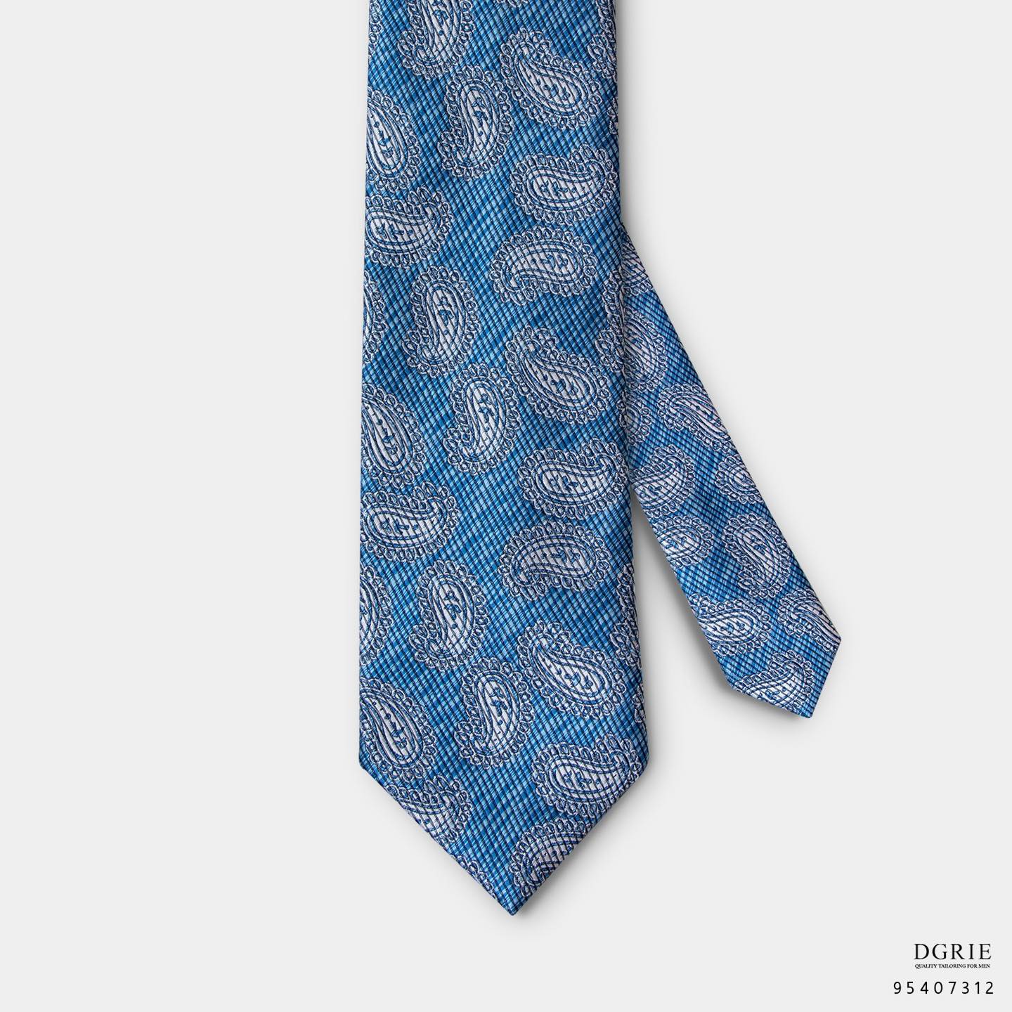 เนคไท สีกรม เนคไทยสีฟ้า Mix Navy Blue | Dark Blue Neck Tie